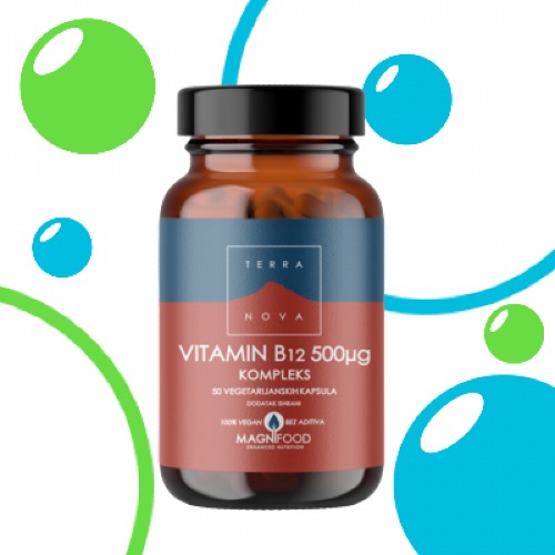 VITAMIN B12 caps 50x500mcg TRN