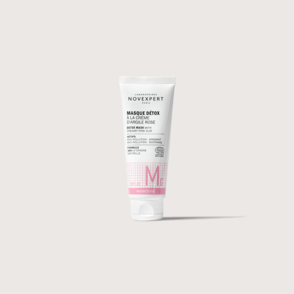 NVX Mg DETOX WITH CREAMY PINK CLAY maska 75ml