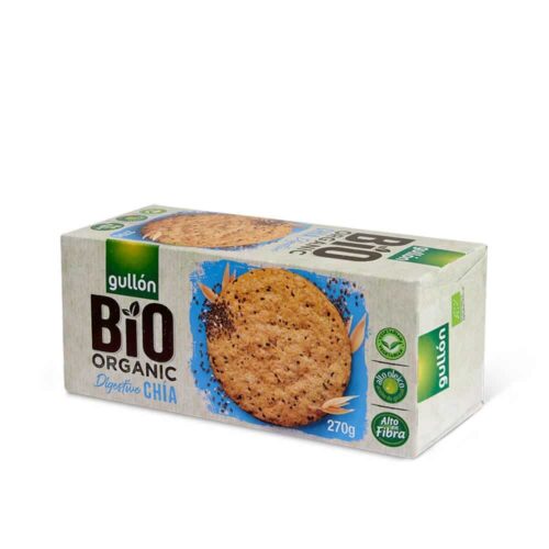 GULLON BIO ORGANIC CHIA DIGESTIVE keks sa cerealijama i čija sjemenkama 270g