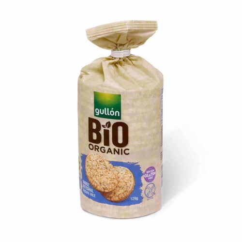 GULLON BIO ORGANIC galete od riže bez glutena 127g