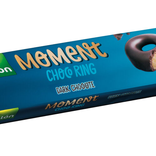 GULLON CHOCO RING DARK CHOCOLATE biskvit preliven crnom čokoladom 128g