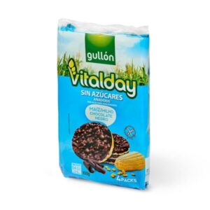GULLON CORN CAKES galete od kukuruza i čokoladom bez glutena i dodatog šećera 100g