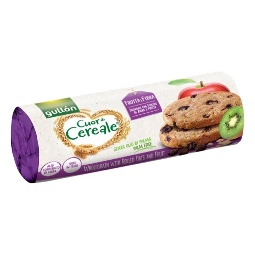GULLON CUOR DI CEREALE FRUTTA E FIBRA keks sa sjemenkama ovasa i voćem 300g