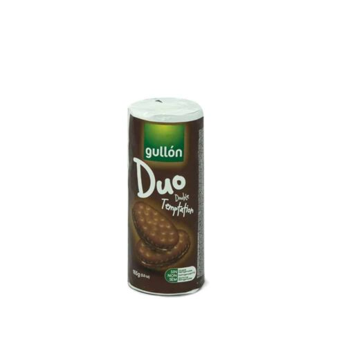 GULLON DUO DOUBLE TEMPTATION sendvič biskvit sa čokoladnim punjenjem 165g