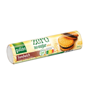 GULLON SANDWICH COOKIES keks sa čokoladnim punjenjem bez dodatog šećera 250g