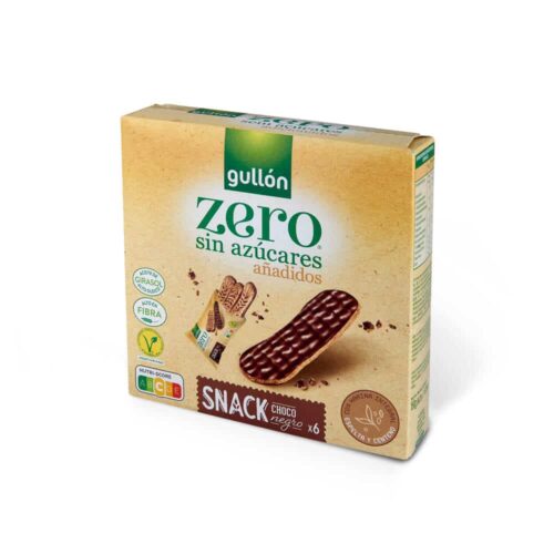 GULLON SNACK CHOCO keks sa žitaricama i crnom čokoladom bez dodatog šećera 150g