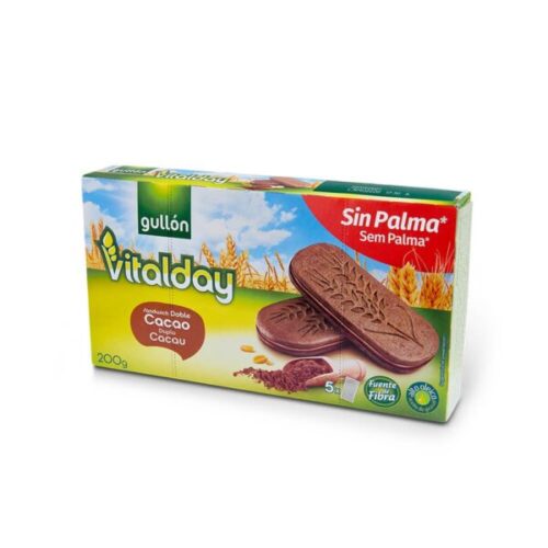 GULLON VITALDAY SANDWICH DOUBLE čokoladni biskvit sa kakao punjenjem 200g